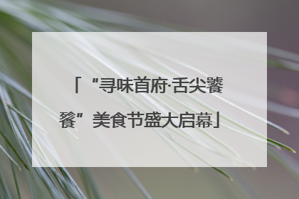 “寻味首府·舌尖饕餮”美食节盛大启幕