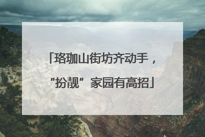 珞珈山街坊齐动手，“扮靓”家园有高招