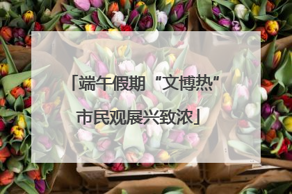 端午假期“文博热” 市民观展兴致浓