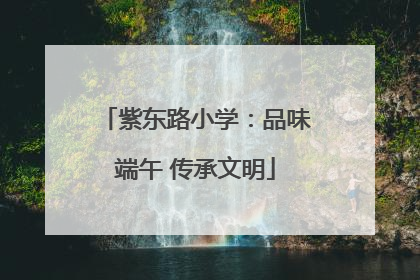 紫东路小学：品味端午 传承文明