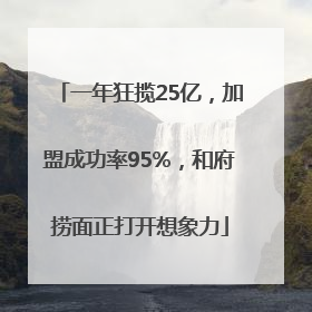 一年狂揽25亿，加盟成功率95%，和府捞面正打开想象力