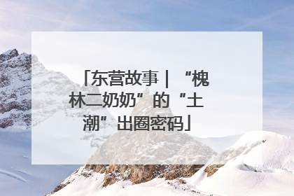 东营故事｜“槐林二奶奶”的“土潮”出圈密码