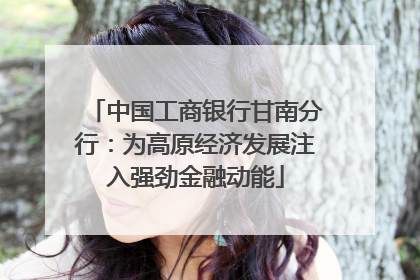 中国工商银行甘南分行：为高原经济发展注入强劲金融动能