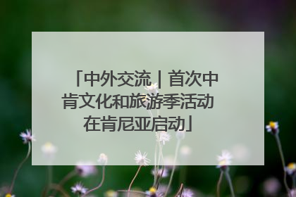 中外交流｜首次中肯文化和旅游季活动在肯尼亚启动