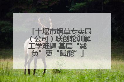 十堰市烟草专卖局（公司）联创轮训解工学难题 基层“减负”更“赋能”