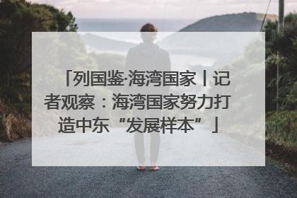 列国鉴·海湾国家丨记者观察：海湾国家努力打造中东“发展样本”