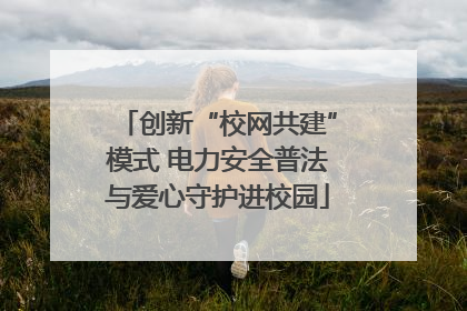创新“校网共建”模式 电力安全普法与爱心守护进校园
