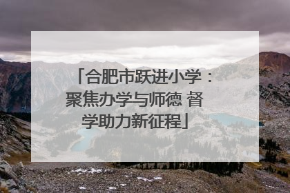 合肥市跃进小学：聚焦办学与师德 督学助力新征程