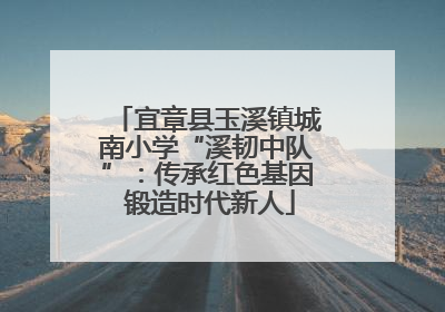 宜章县玉溪镇城南小学“溪韧中队”：传承红色基因 锻造时代新人