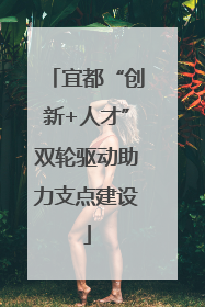宜都“创新+人才”双轮驱动助力支点建设