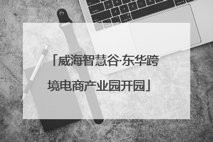 威海智慧谷·东华跨境电商产业园开园