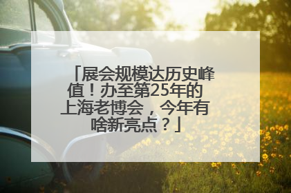 展会规模达历史峰值！办至第25年的上海老博会，今年有啥新亮点？