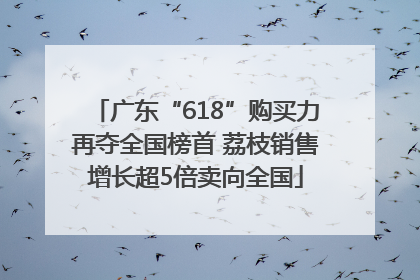 广东“618”购买力再夺全国榜首 荔枝销售增长超5倍卖向全国