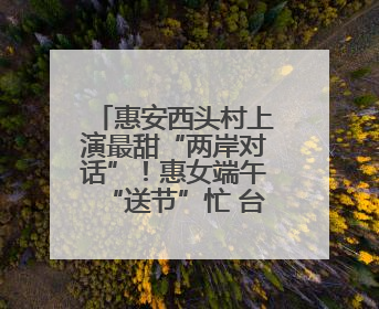 惠安西头村上演最甜“两岸对话”！惠女端午“送节”忙 台湾乡亲包粽乐