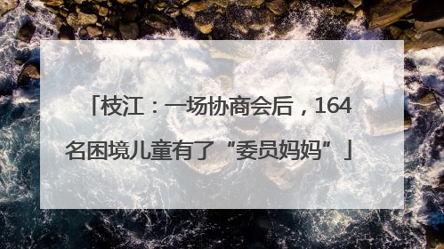 枝江：一场协商会后，164名困境儿童有了“委员妈妈”