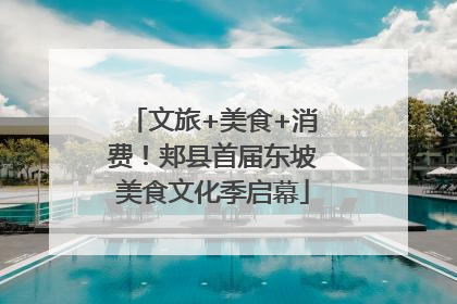 文旅+美食+消费！郏县首届东坡美食文化季启幕