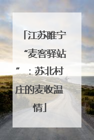 江苏睢宁“麦客驿站”：苏北村庄的麦收温情