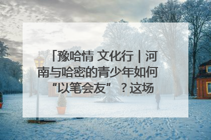 豫哈情 文化行｜河南与哈密的青少年如何 “以笔会友”？这场书画展藏着答案