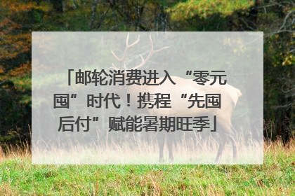 邮轮消费进入“零元囤”时代！携程“先囤后付”赋能暑期旺季