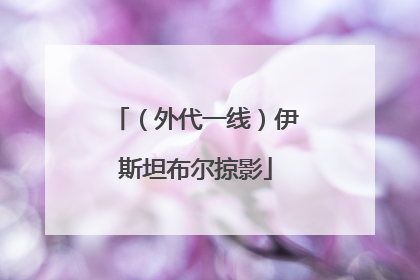 （外代一线）伊斯坦布尔掠影